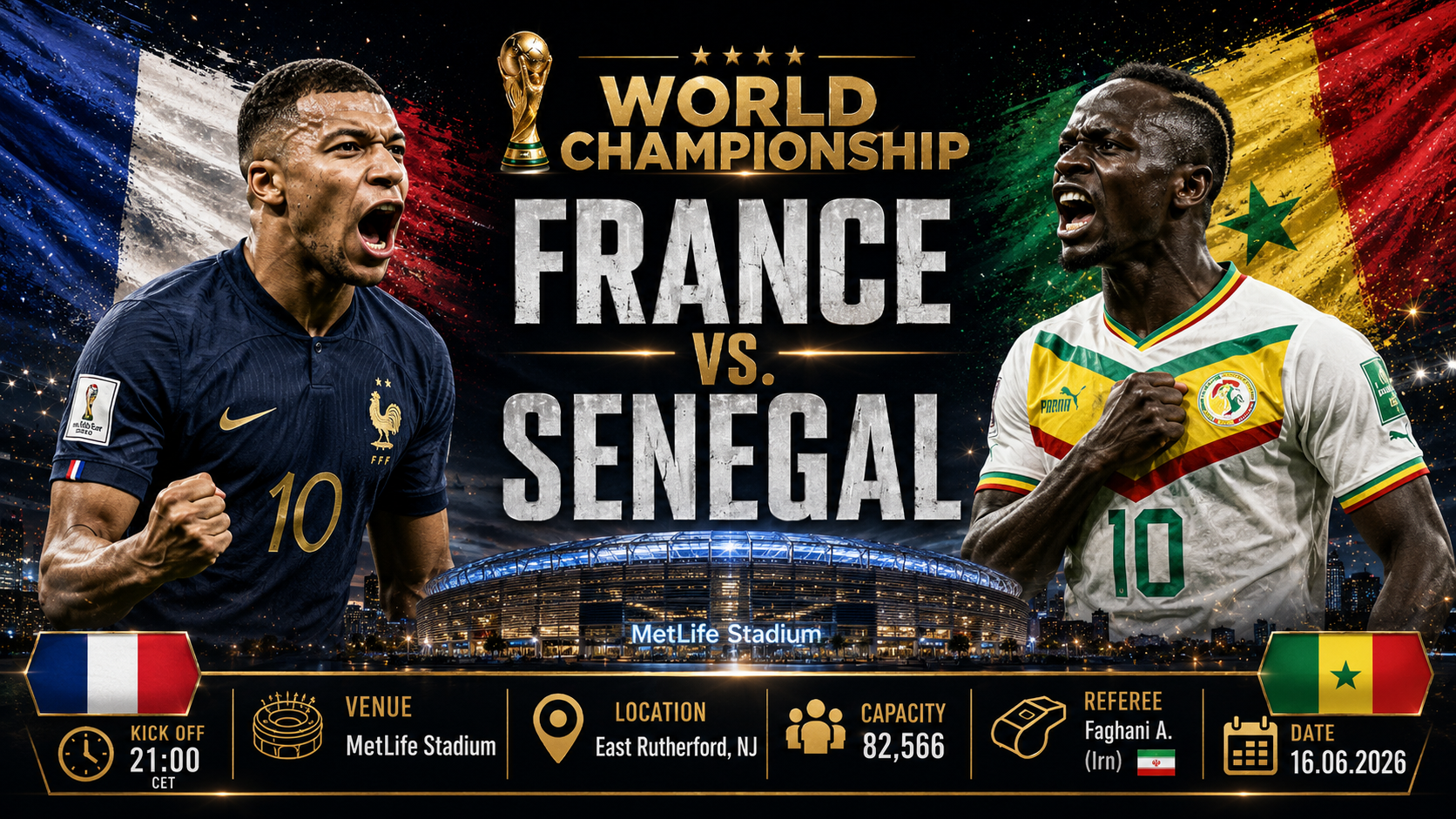 Frankrike - Senegal : Den efterlängtade VM-premiären väcker minnen från en historisk chock